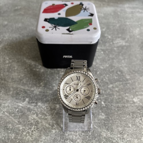 Fossil bq1773 silver dial - bq1773,