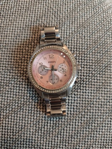 Fossil damen uhr - fossil, chronograph