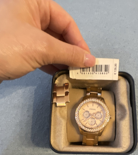 Fossil damen armbanduhr gold - armbanduhr,