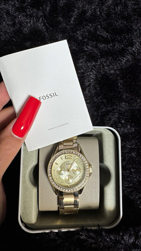 Fossil riley damen armbanduhr - fossil,