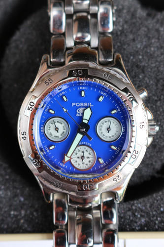 Fossil blue damen - blue,