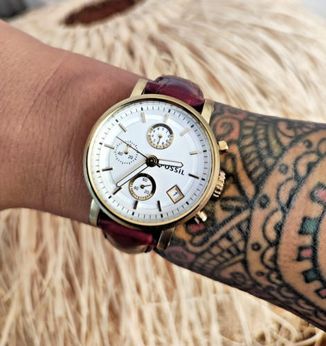 Fossil armbanduhr edelstahl - fossil,