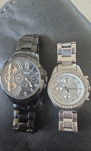 Fossil damen quarz - quarz, chronograph