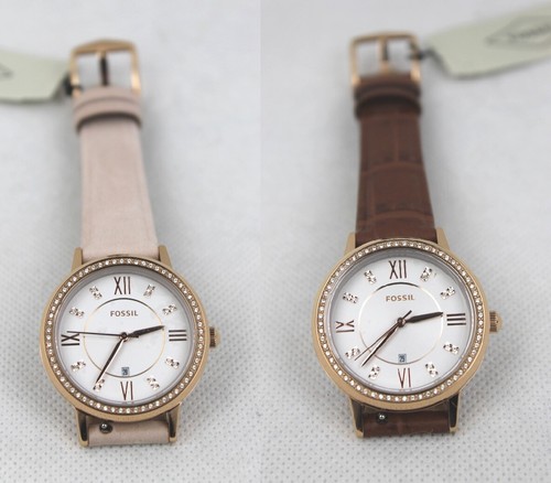 Fossil damenuhr gwen - fossil, leder